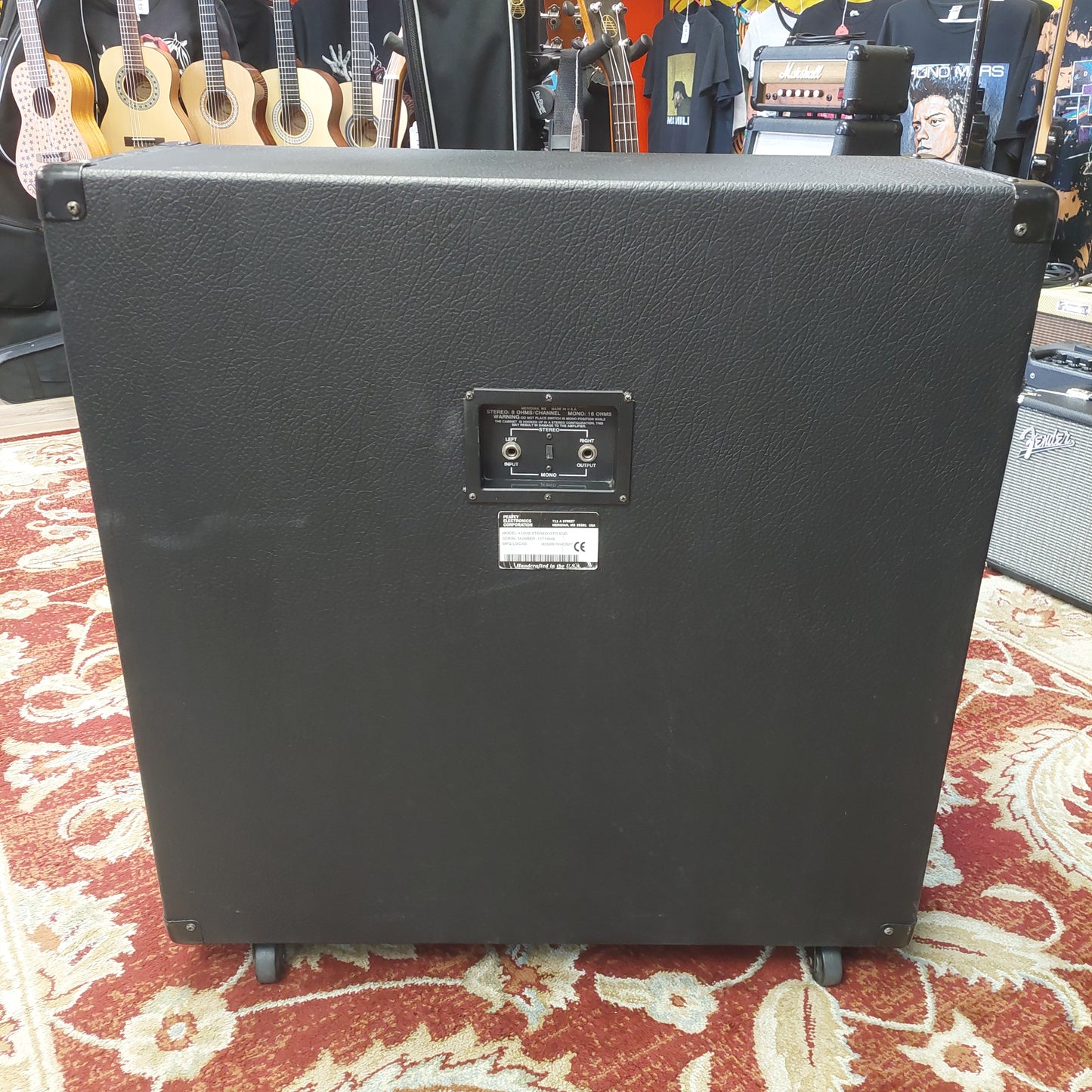 2000's Peavey 412MS 4x12" Slant Guitar Speaker Cabinet 240 Watt (USED) SN# 11714648 "Made In USA"