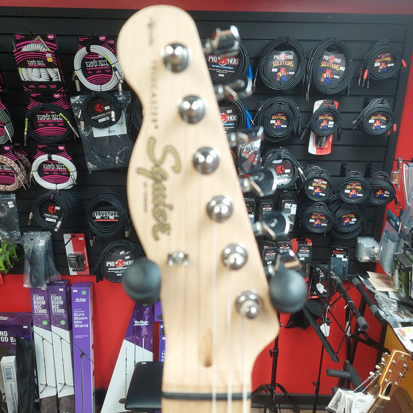 2018 Squier Affinity Series Telecaster Left-Handed, Maple Fingerboard - Butterscotch Blonde SN# ICS18305348