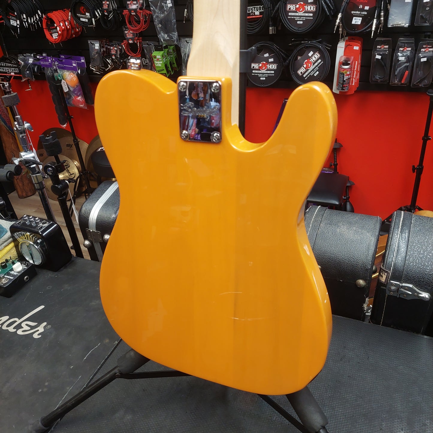 2018 Squier Affinity Series Telecaster Left-Handed, Maple Fingerboard - Butterscotch Blonde SN# ICS18305348