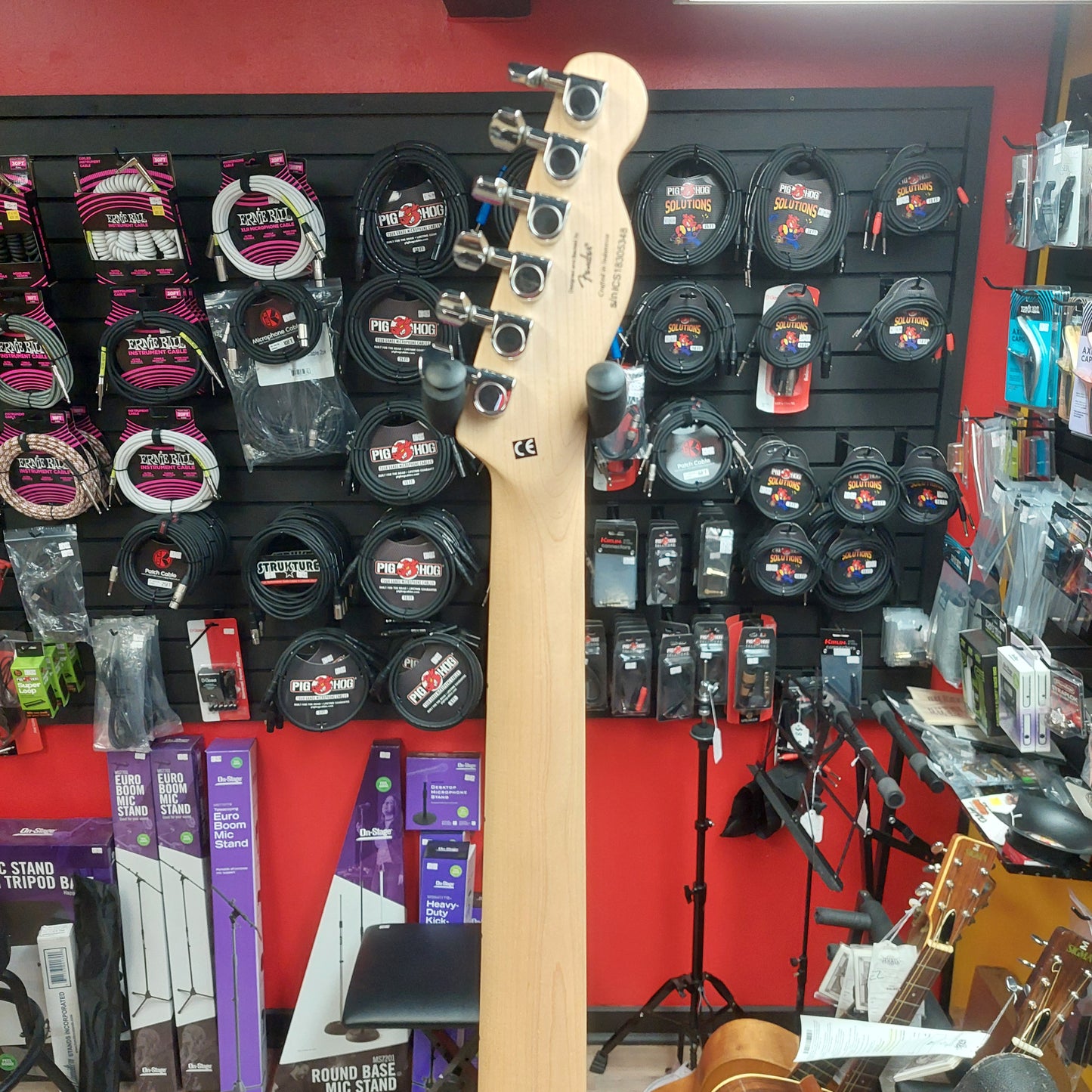 2018 Squier Affinity Series Telecaster Left-Handed, Maple Fingerboard - Butterscotch Blonde SN# ICS18305348