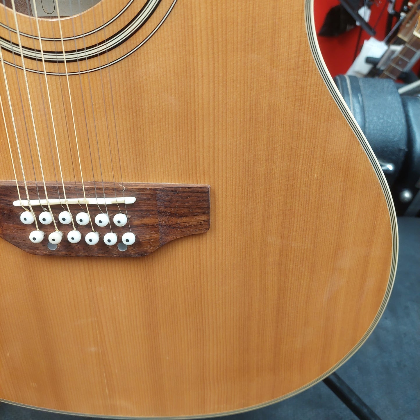 De Rosa GA712CE-NT 12-String Acoustic/Electric Guitar - Natural Gloss (USED) SN# VCH009