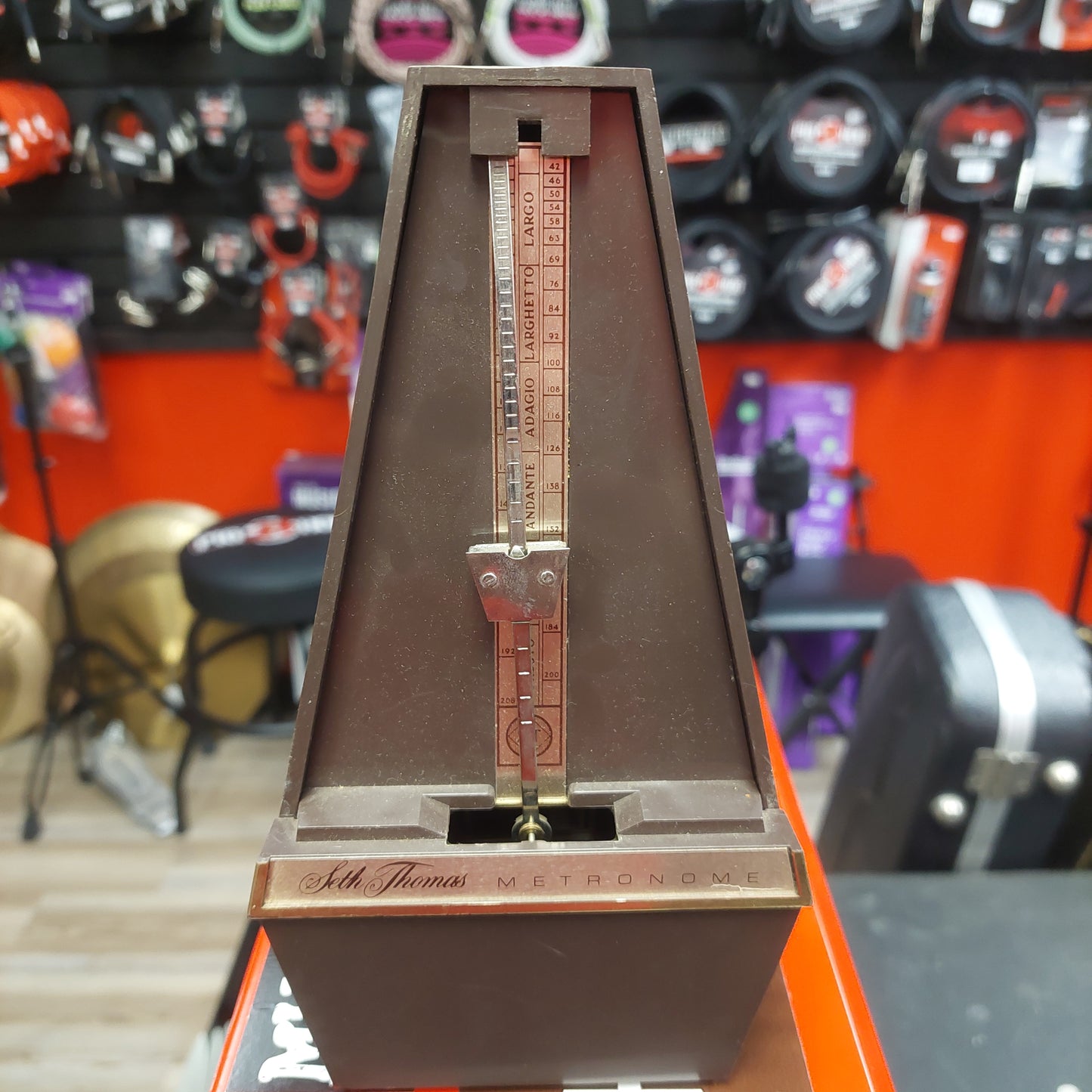 Seth Thomas Metronome - Brown Wood Finish (USED)