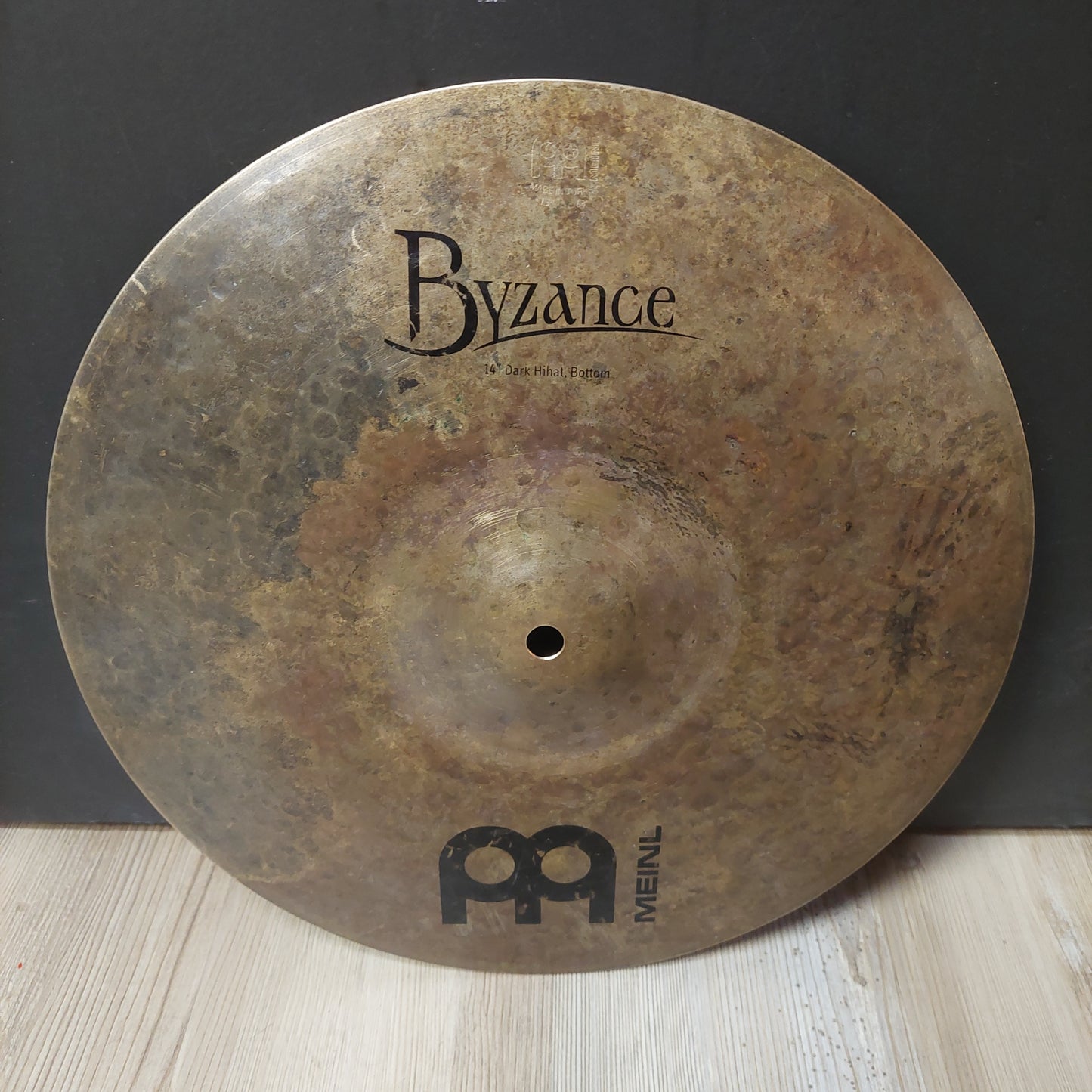 Meinl Byzance 14" Dark Hi-Hat Bottom Cymbal SN# 130214568 "Made In Turkey" (USED)
