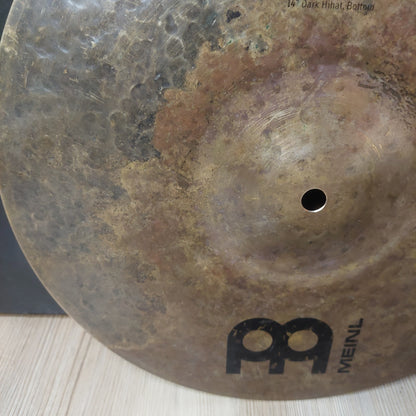 Meinl Byzance 14" Dark Hi-Hat Bottom Cymbal SN# 130214568 "Made In Turkey" (USED)