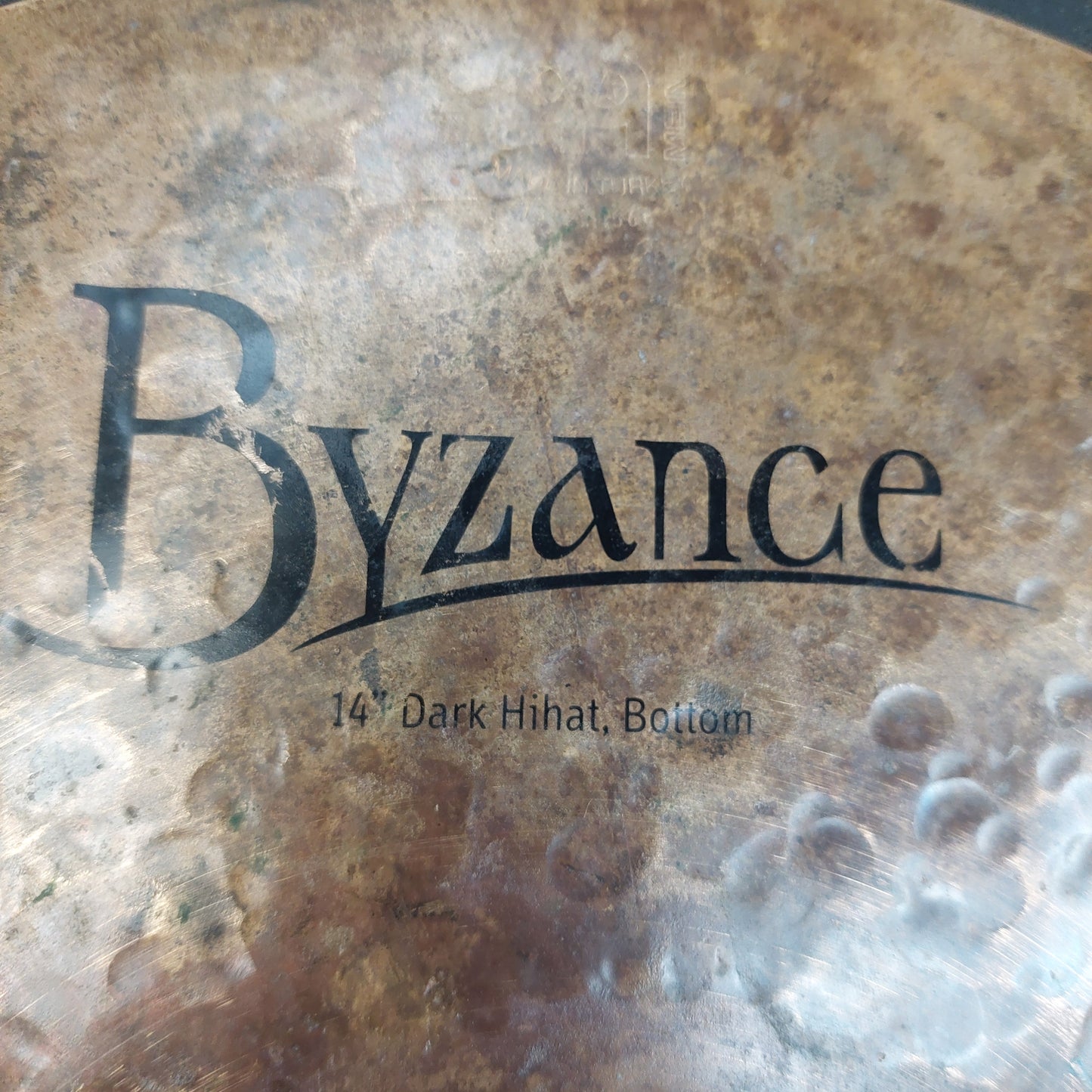 Meinl Byzance 14" Dark Hi-Hat Bottom Cymbal SN# 130214568 "Made In Turkey" (USED)