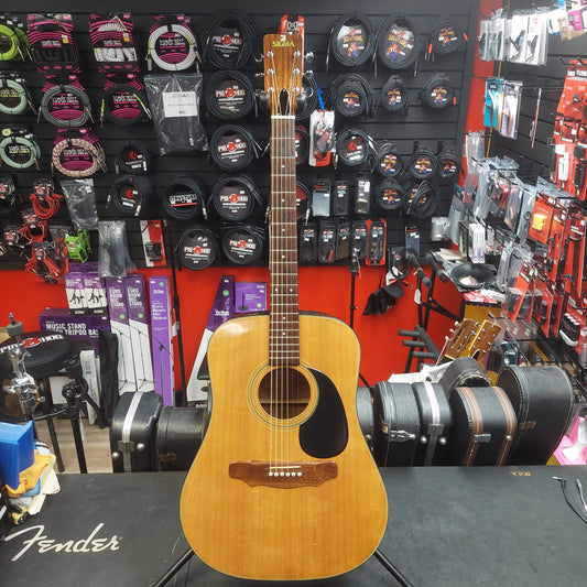 1980's Sigma Acoustic Guitar - Natural (USED) "Made In Japan" (Sold As Is Missing Label & Not Original Bridge)