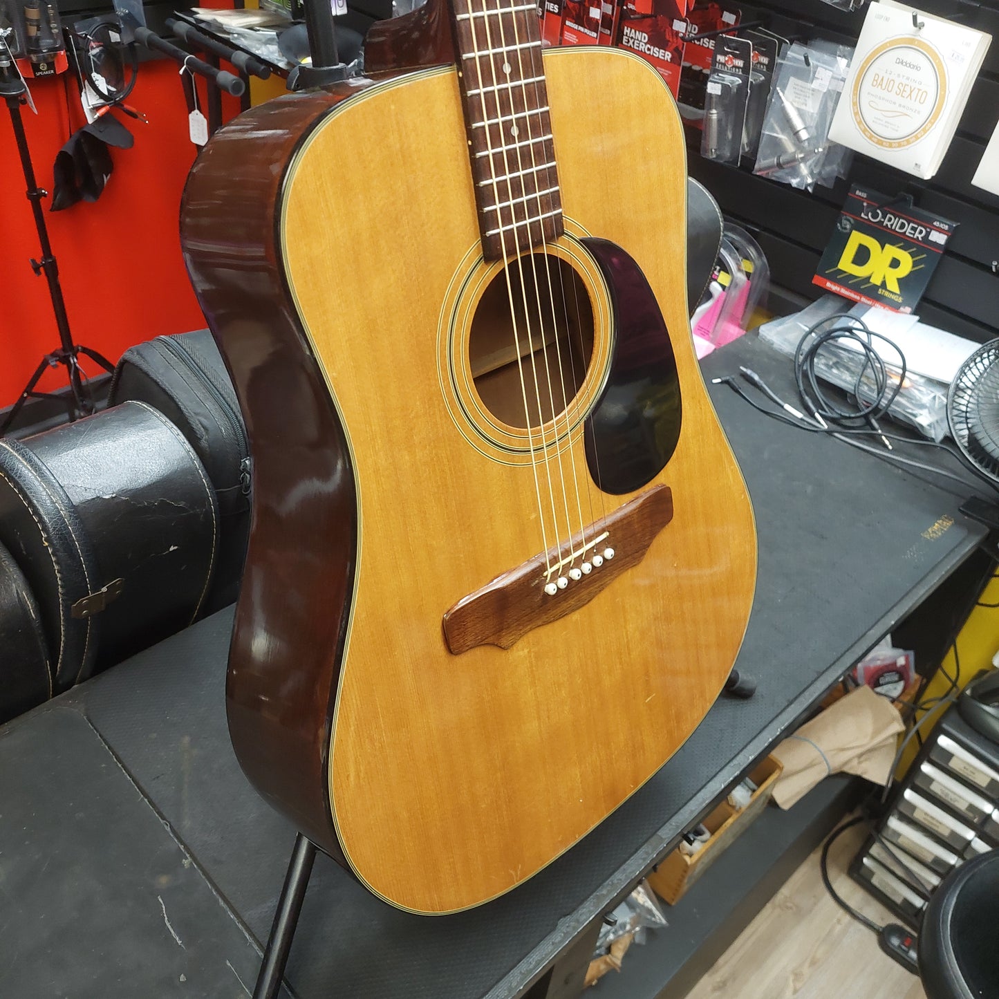 1980's Sigma Acoustic Guitar - Natural (USED) "Made In Japan" (Sold As Is Missing Label & Not Original Bridge)