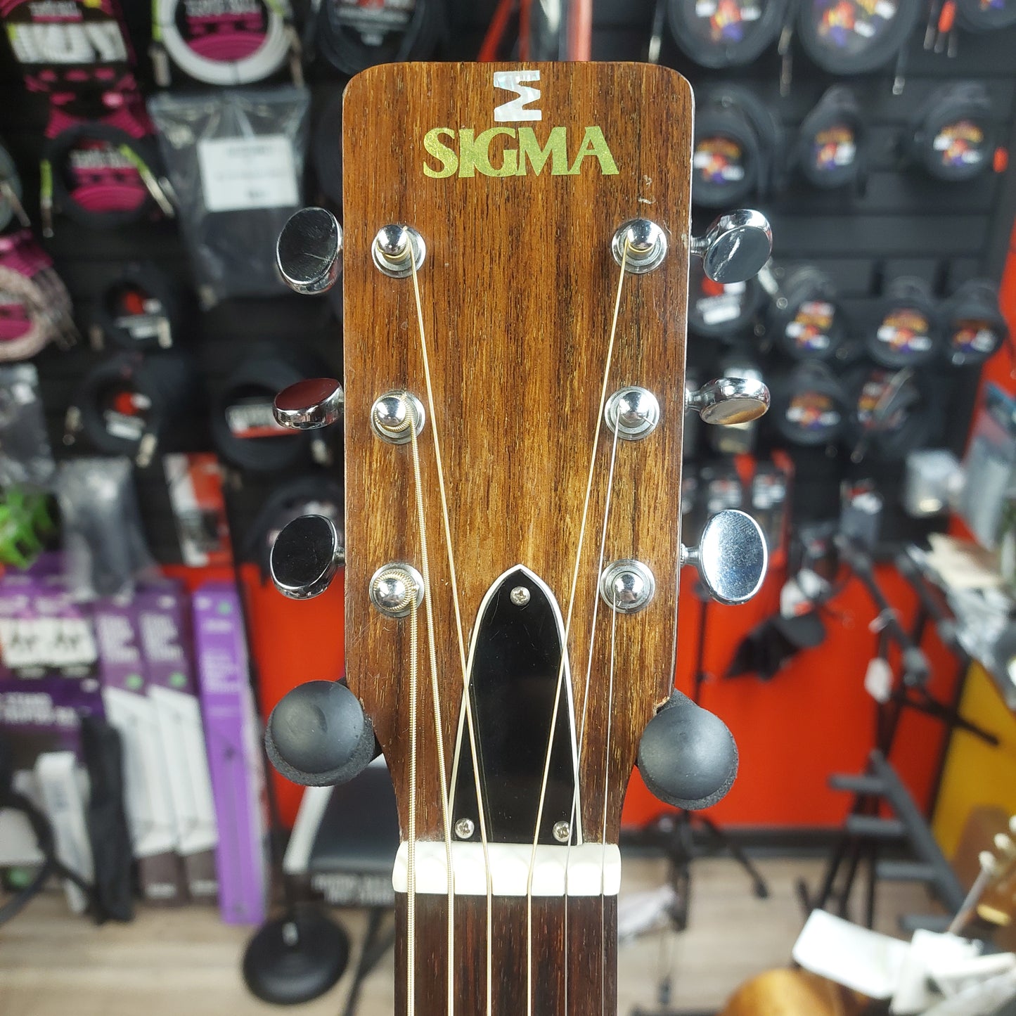 1980's Sigma Acoustic Guitar - Natural (USED) "Made In Japan" (Sold As Is Missing Label & Not Original Bridge)