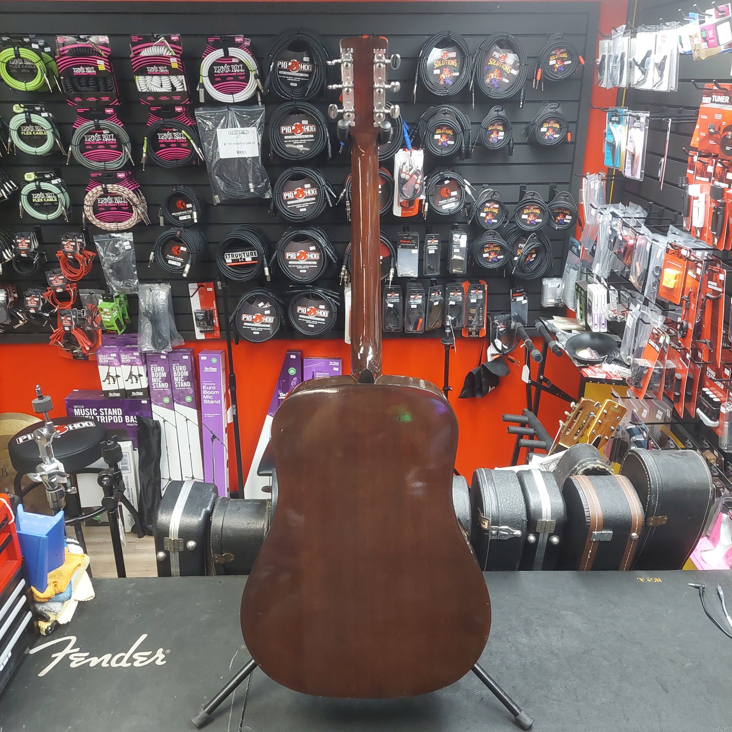 1980's Sigma Acoustic Guitar - Natural (USED) "Made In Japan" (Sold As Is Missing Label & Not Original Bridge)