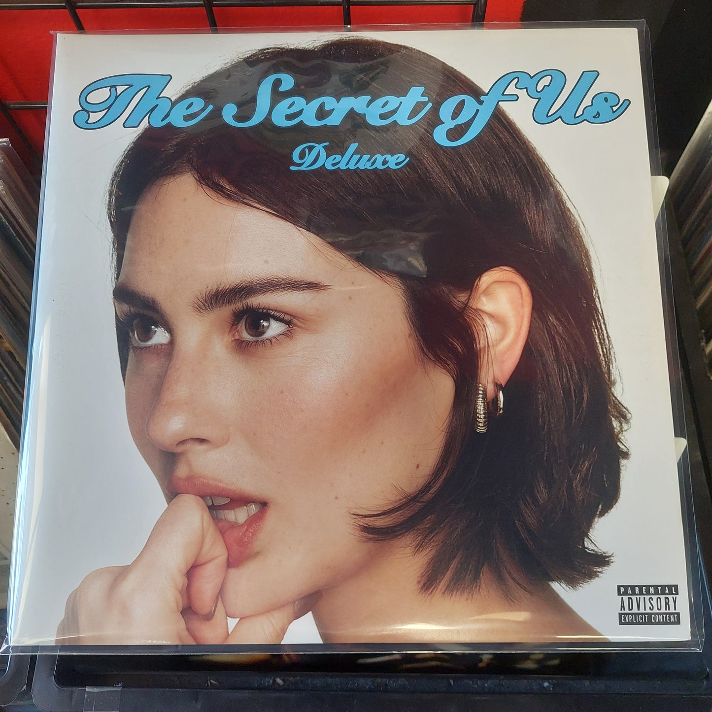 Gracie Abrams - The Secret of Us Deluxe Edition Transparent Moonlight Double LP (USED)