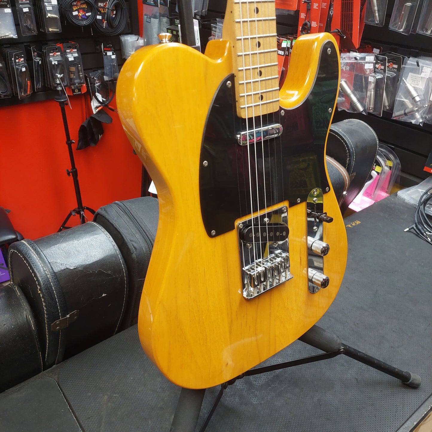 2008 Squire Affinity Series Telecaster Maple Fingerboard - Butterscotch Blonde SN# CY08042262