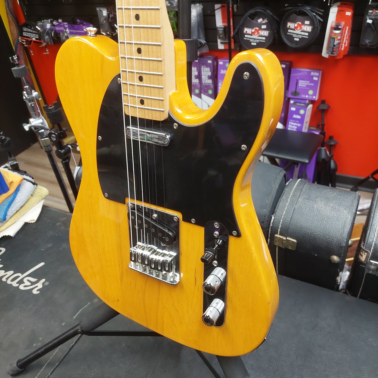 2008 Squire Affinity Series Telecaster Maple Fingerboard - Butterscotch Blonde SN# CY08042262