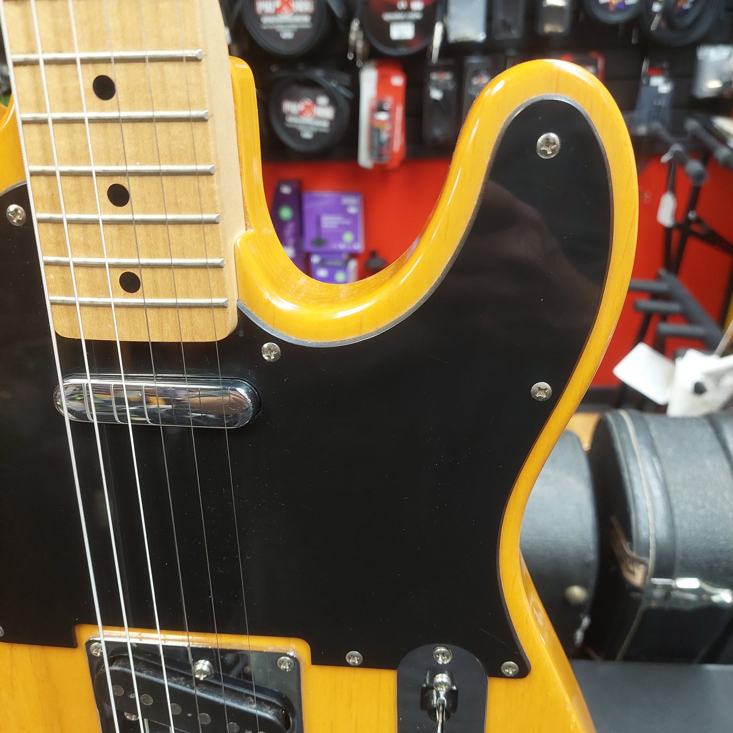 2008 Squire Affinity Series Telecaster Maple Fingerboard - Butterscotch Blonde SN# CY08042262