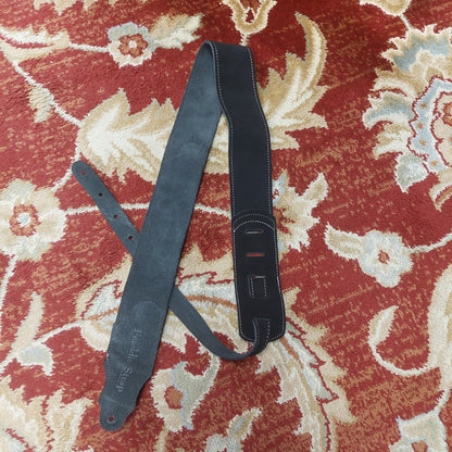 Franklin Leather Guitar Strap - Black (USED)