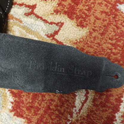 Franklin Leather Guitar Strap - Black (USED)