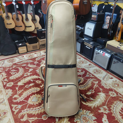 Gator Icon Series Bass Gig Bag - Khaki w/ Weather Resistant Cover (USED)