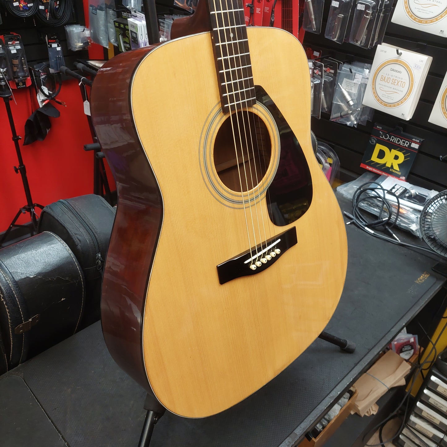 1990's Yamaha FG411S Acoustic Guitar - Natural SN# 50925485 "Made In Taiwan"