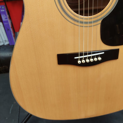 1990's Yamaha FG411S Acoustic Guitar - Natural SN# 50925485 "Made In Taiwan"