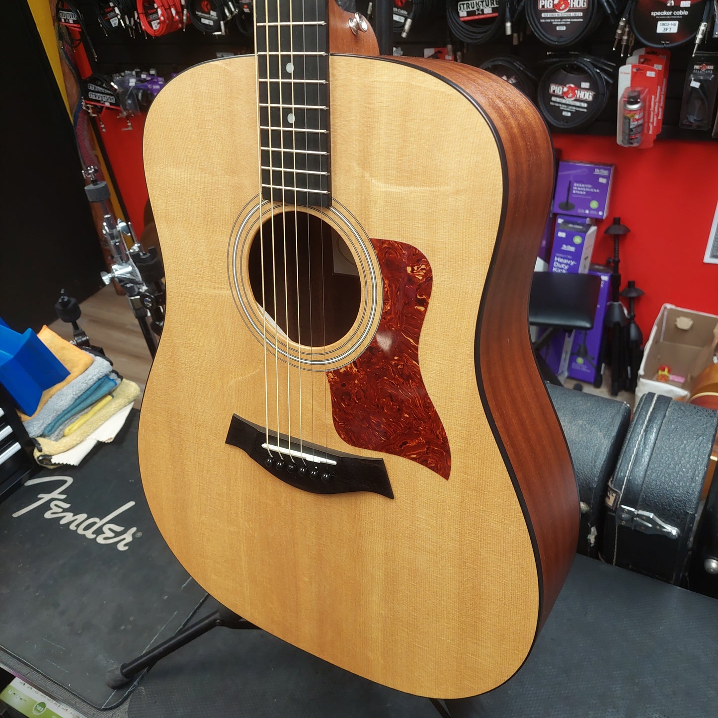 2006 Taylor 110-E Acoustic/Electric Guitar - Natural SN# 20061013836 "Made In USA"