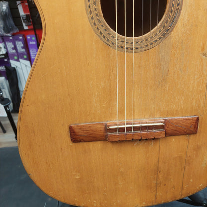1960's-70's Vintage Unbranded Classical Guitar - Natural (USED)