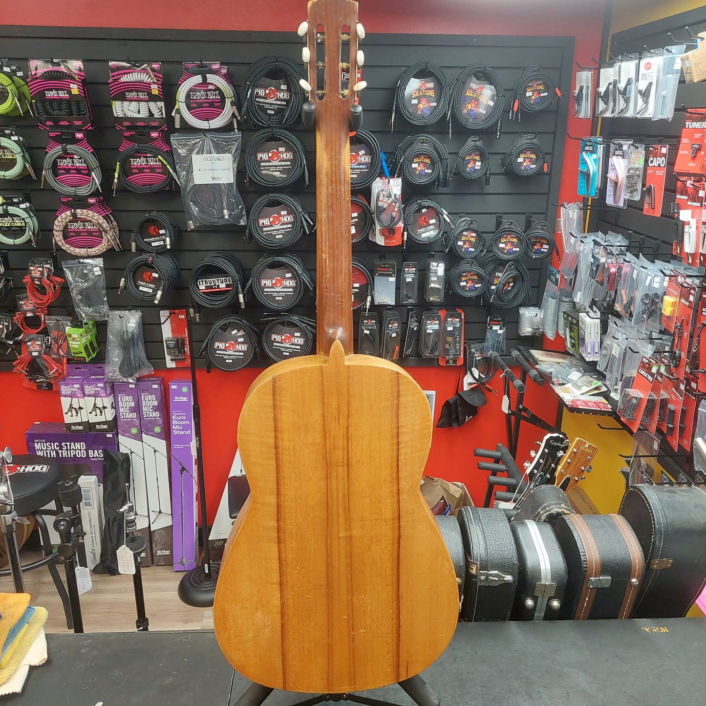 1960's-70's Vintage Unbranded Classical Guitar - Natural (USED)