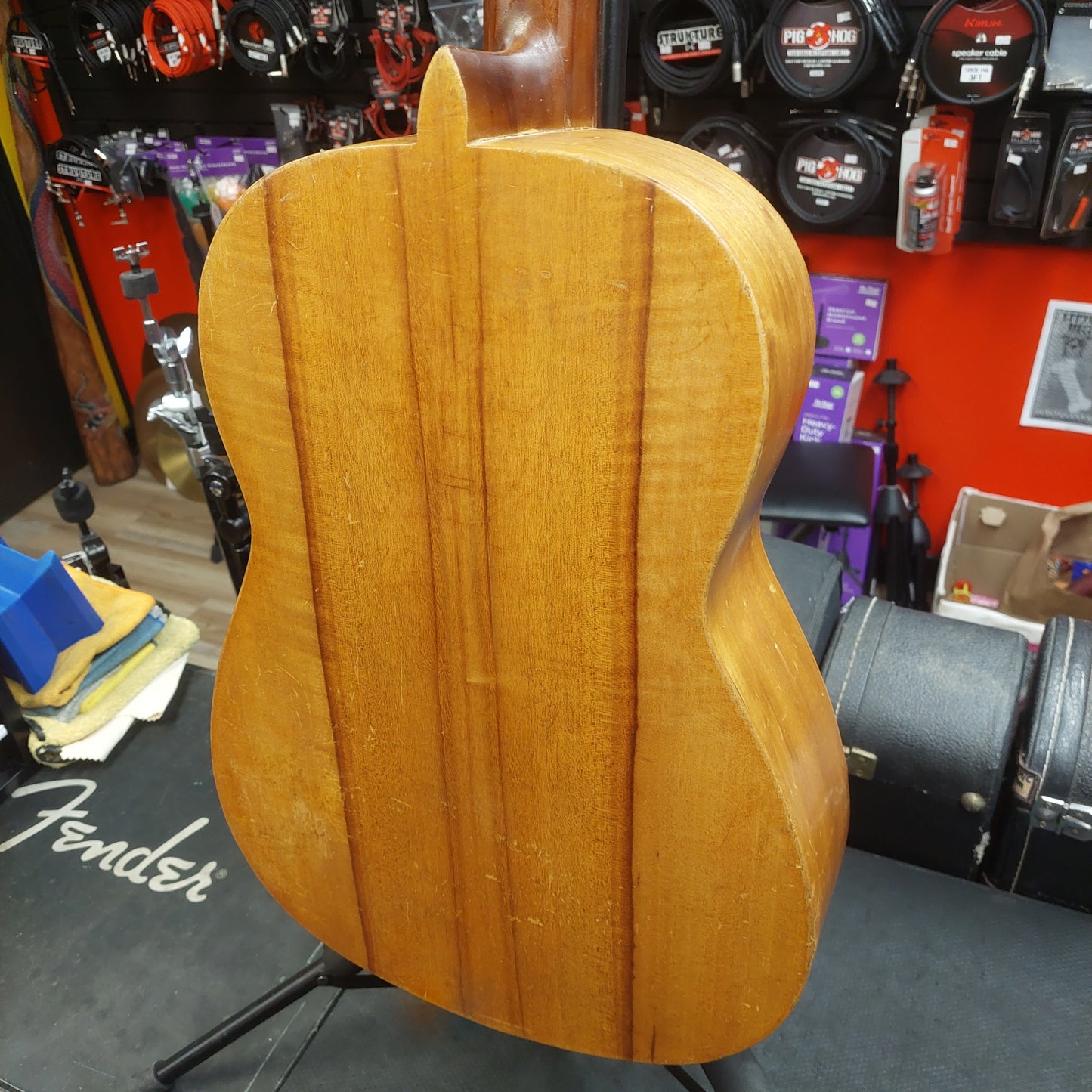 1960's-70's Vintage Unbranded Classical Guitar - Natural (USED)