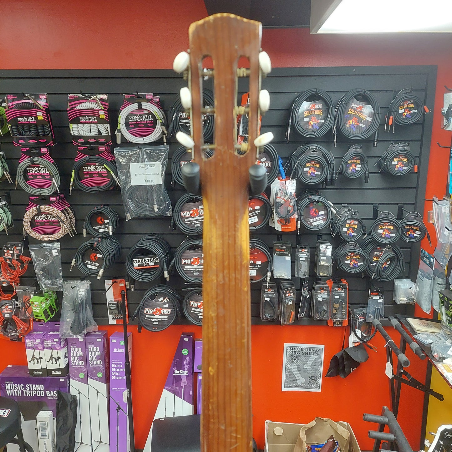 1960's-70's Vintage Unbranded Classical Guitar - Natural (USED)