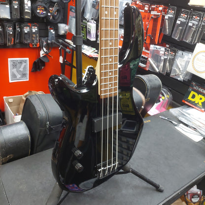 2021 Dean Edge 09 4-String Left Handed Electric Bass - Black Gloss SN# WSM2105A06.0355
