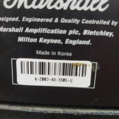 2004 MARSHALL MG15DFX ELECTRIC GUITAR AMPLIFIER, 8” Speaker, 15 Watt SN# KH493505U "Made In Korea"