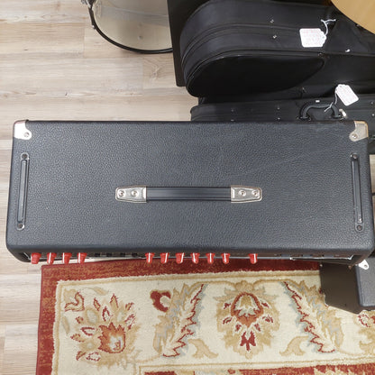 1990 Fender The Twin Red Knob LL66385 100-Watt, 2x12" Guitar Combo Amplifier SN# LO-289539 "Made In USA"