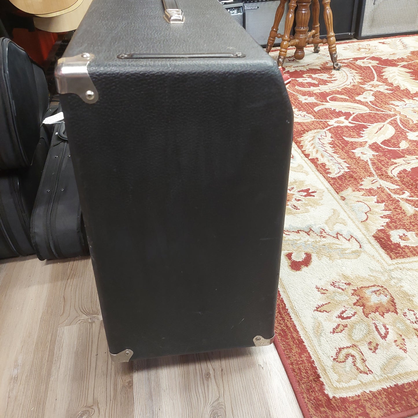 1990 Fender The Twin Red Knob LL66385 100-Watt, 2x12" Guitar Combo Amplifier SN# LO-289539 "Made In USA"