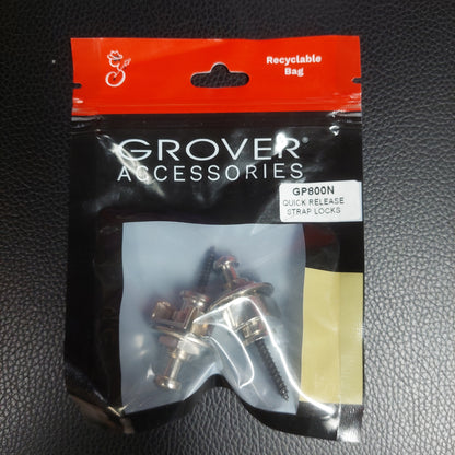 Grover GP800N Grover Quick Release Strap Locks - Nickel