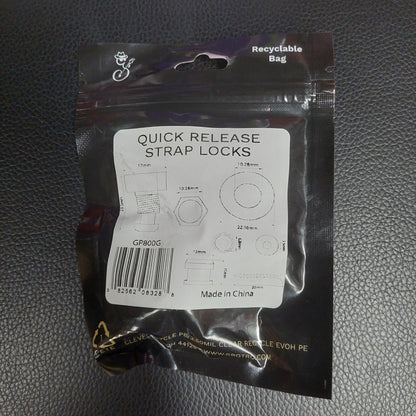 Grover GP800G Quick Release Strap Locks - Gold