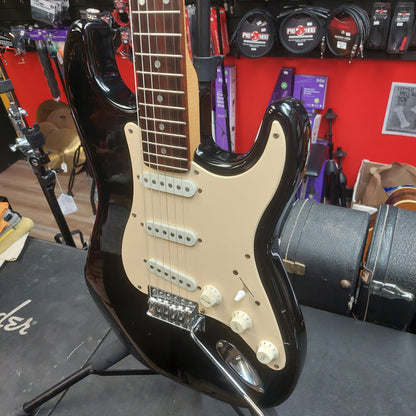 1997 Squire Affinity Stratocaster Electric Guitar - Black SN# NC754194