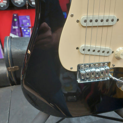 1997 Squire Affinity Stratocaster Electric Guitar - Black SN# NC754194