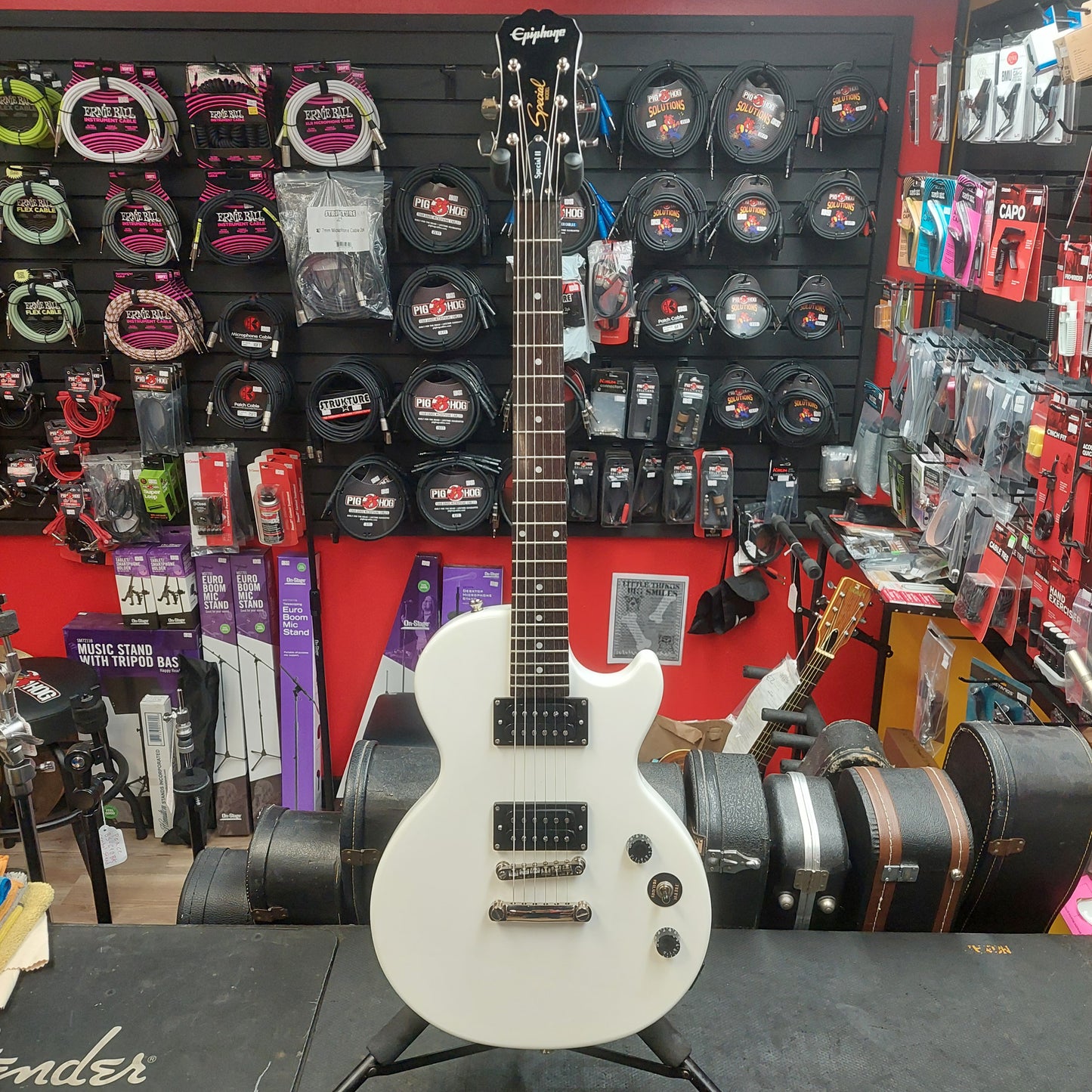 2011 Epiphone Special Model II Electric Guitar - White SN# 1103130711