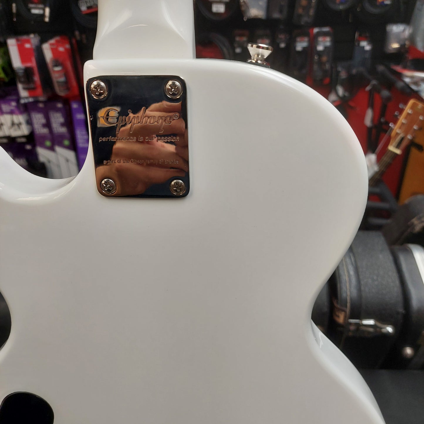 2011 Epiphone Special Model II Electric Guitar - White SN# 1103130711