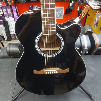 2021 Fender FA-135CE Acoustic/Electric Guitar - Black SN#CSSG21003929