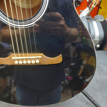 2021 Fender FA-135CE Acoustic/Electric Guitar - Black SN#CSSG21003929