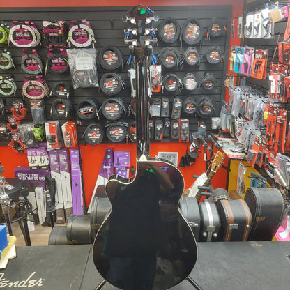 2021 Fender FA-135CE Acoustic/Electric Guitar - Black SN#CSSG21003929