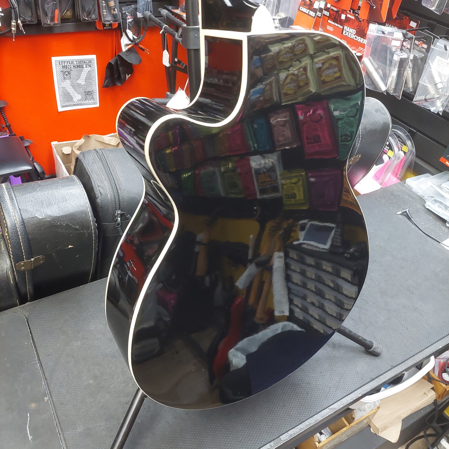 2021 Fender FA-135CE Acoustic/Electric Guitar - Black SN#CSSG21003929