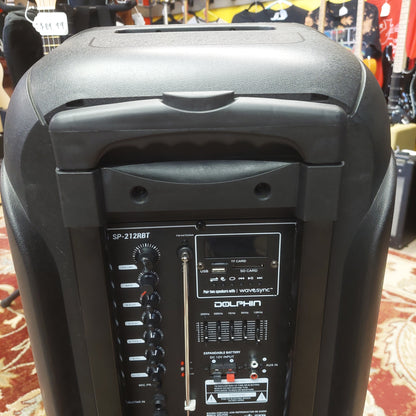Dolphin SP-212RBT Bluetooth Karaoke Speaker - Black (USED)