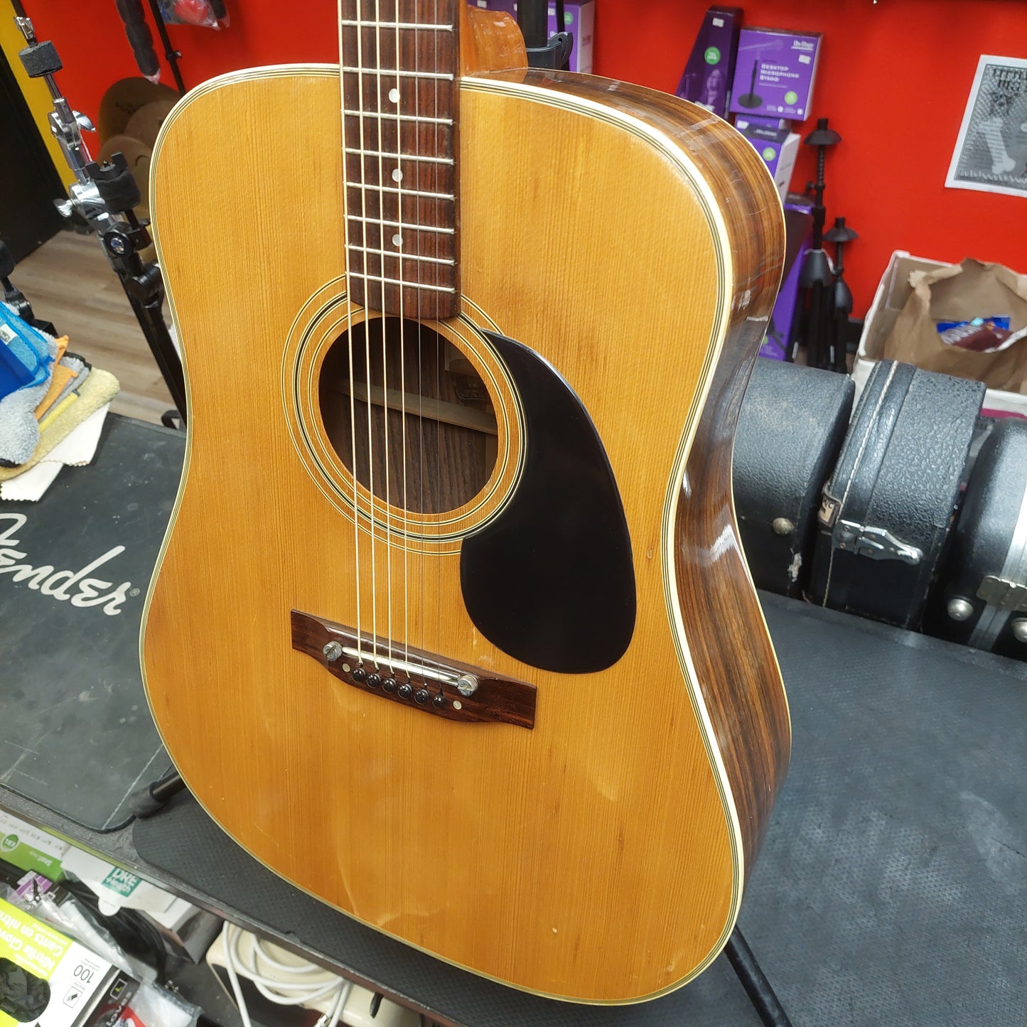 1970's Sigma DR-7 Acoustic Guitar - Natural "Made In Japan"  SN# 13068