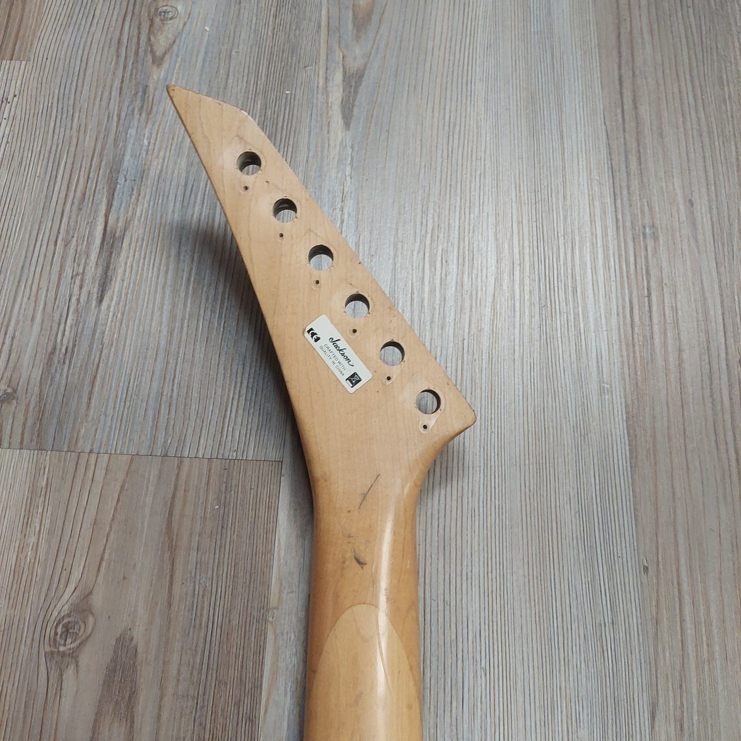 2014 JS Series Dinky JS11 Rosewood Fingerboard "Neck Only" w/ Neck Plate - Gloss Black (USED)