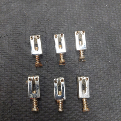 Electric Guitar Saddles w/ Screws (USED)
