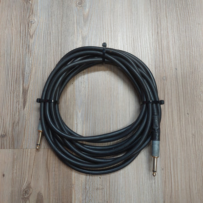 Instrument Cable Straight To Straight 18 Feet - Black (USED)