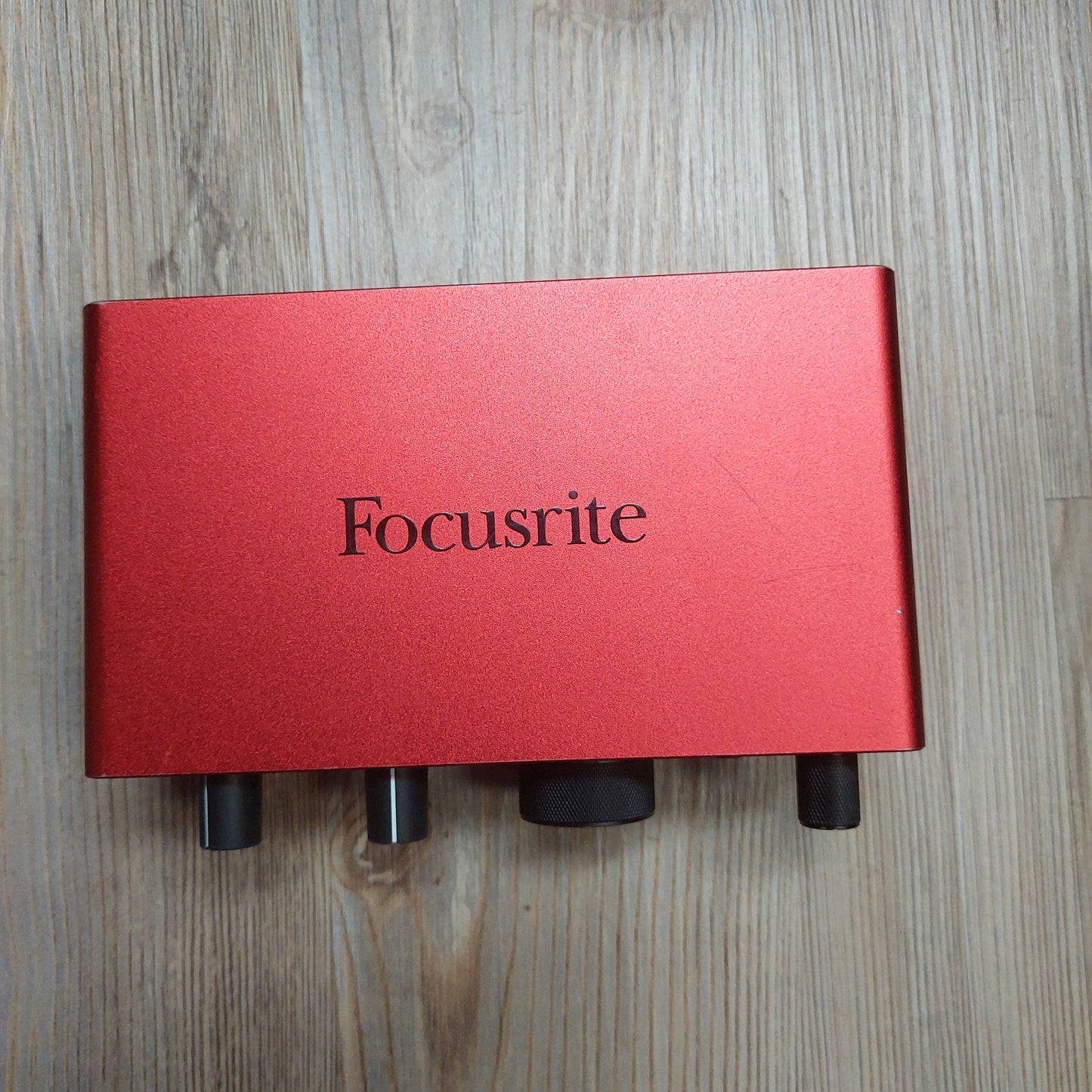 2023 Focusrite Scarlett Solo Audio Interface - Red "No USB Cable" (USED) SN# T1XHQ0P3580581