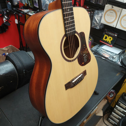Mantic OM-1 Grand Auditorium Acoustic Guitar - Natural