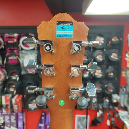 Mantic OM-1 Grand Auditorium Acoustic Guitar - Natural