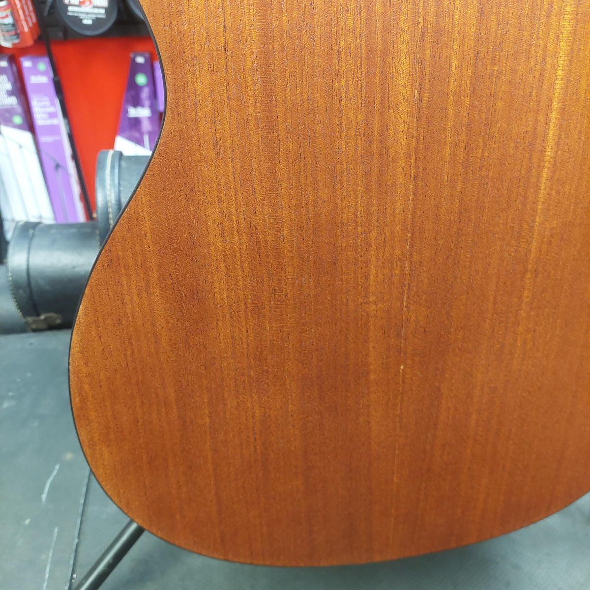 Mantic OM-1 Grand Auditorium Acoustic Guitar - Natural